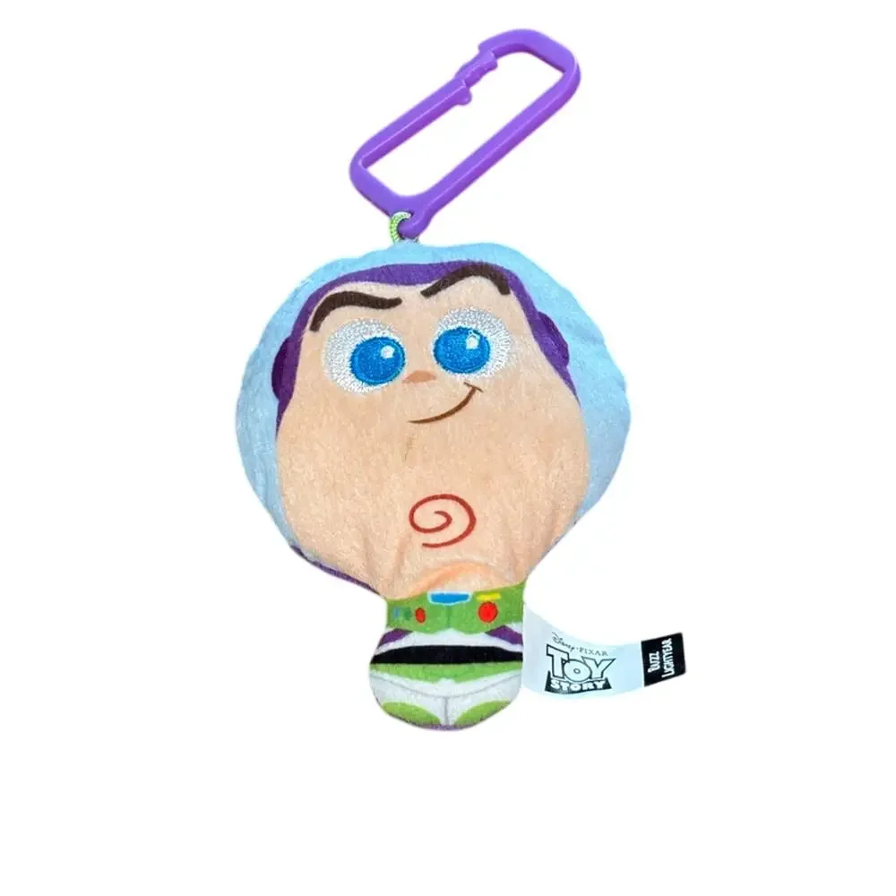 McDonald Happy Disney Pixar 2019 Toy Story Plush Keychain Buzz Lightyear Clip On